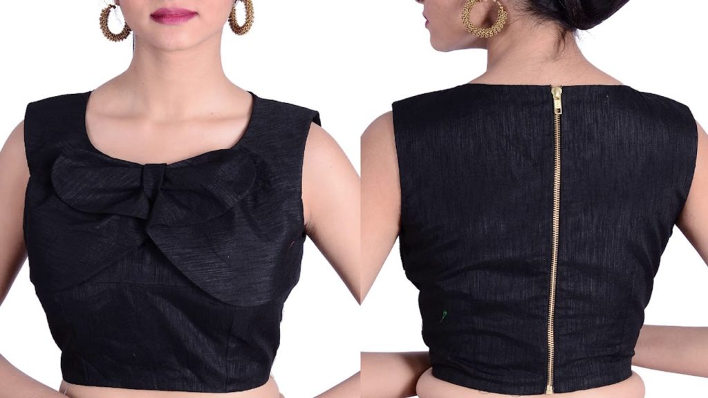 బ్యాక్ జిప్ బ్లౌజ్ డిజైన్‌లు – Back zip blouse designs