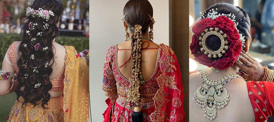 ఇండియన్ బ్రైడల్ వెడ్డింగ్ హెయిర్ స్టైల్స్ & హెయిర్ కట్స్ 2023 – Indian bridal wedding hairstyles & haircuts 2023