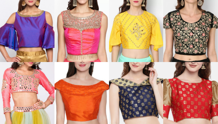 బ్లౌజ్ డిజైన్ రకాలు – Types of blouse design patterns