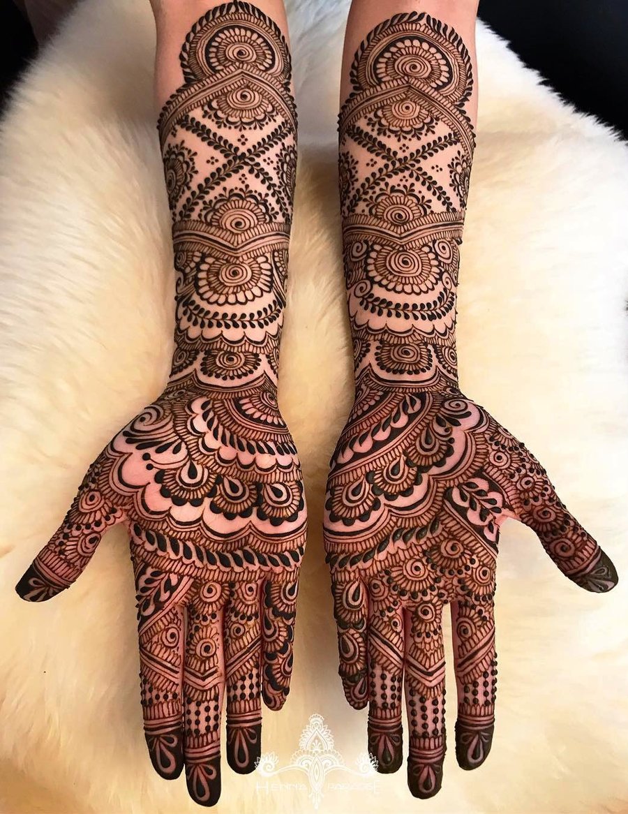 చేతుల కోసం బ్రైడల్ మెహందీ డిజైన్‌లు – దుల్హన్ మెహందీ – Bridal mehndi designs for hands – Dulhan mehndi