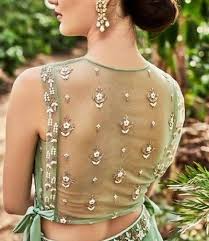 నెట్ చీరల కోసం తాజా బ్లౌజ్ డిజైన్‌లు – Latest blouse designs for net sarees